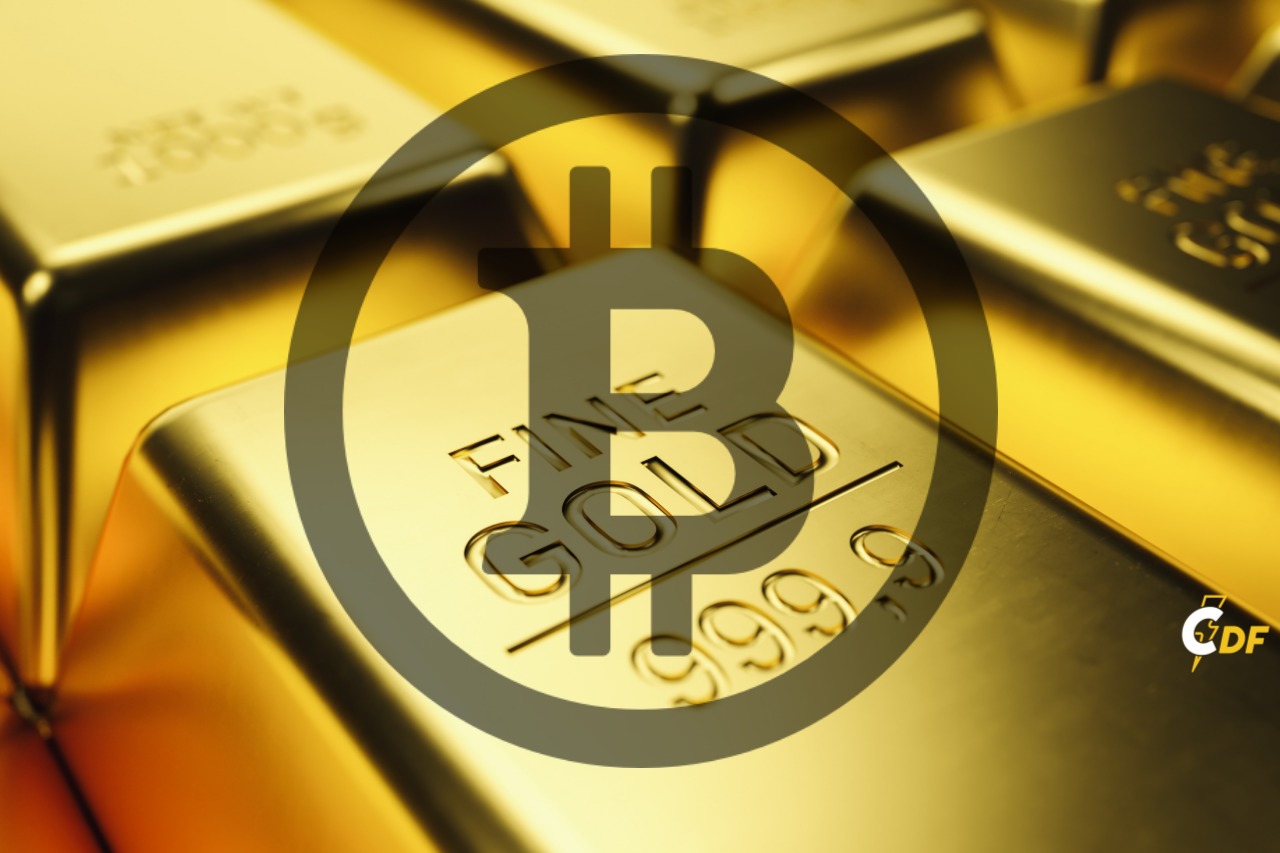 When fiat money goes down, gold and crypto go up