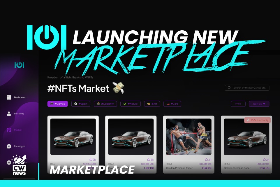 Next level of marketplace with charity developed by IOI Corporation
