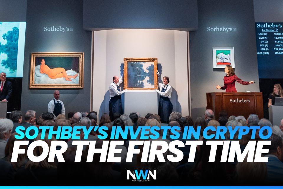 Sotheby’s Invests in Crypto For the First Time