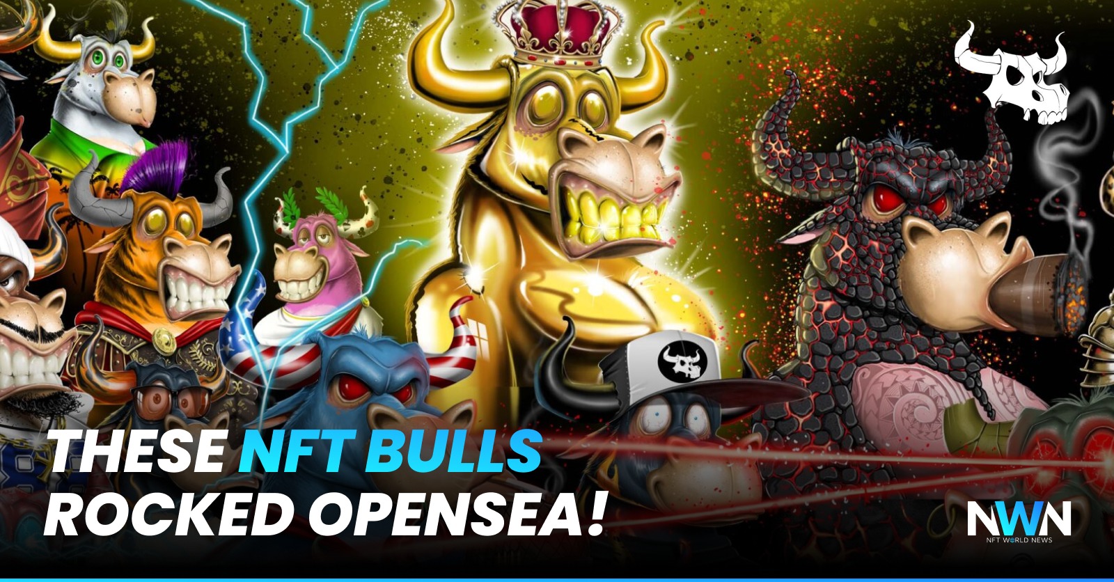 These NFT Bulls Rocked OpenSea!