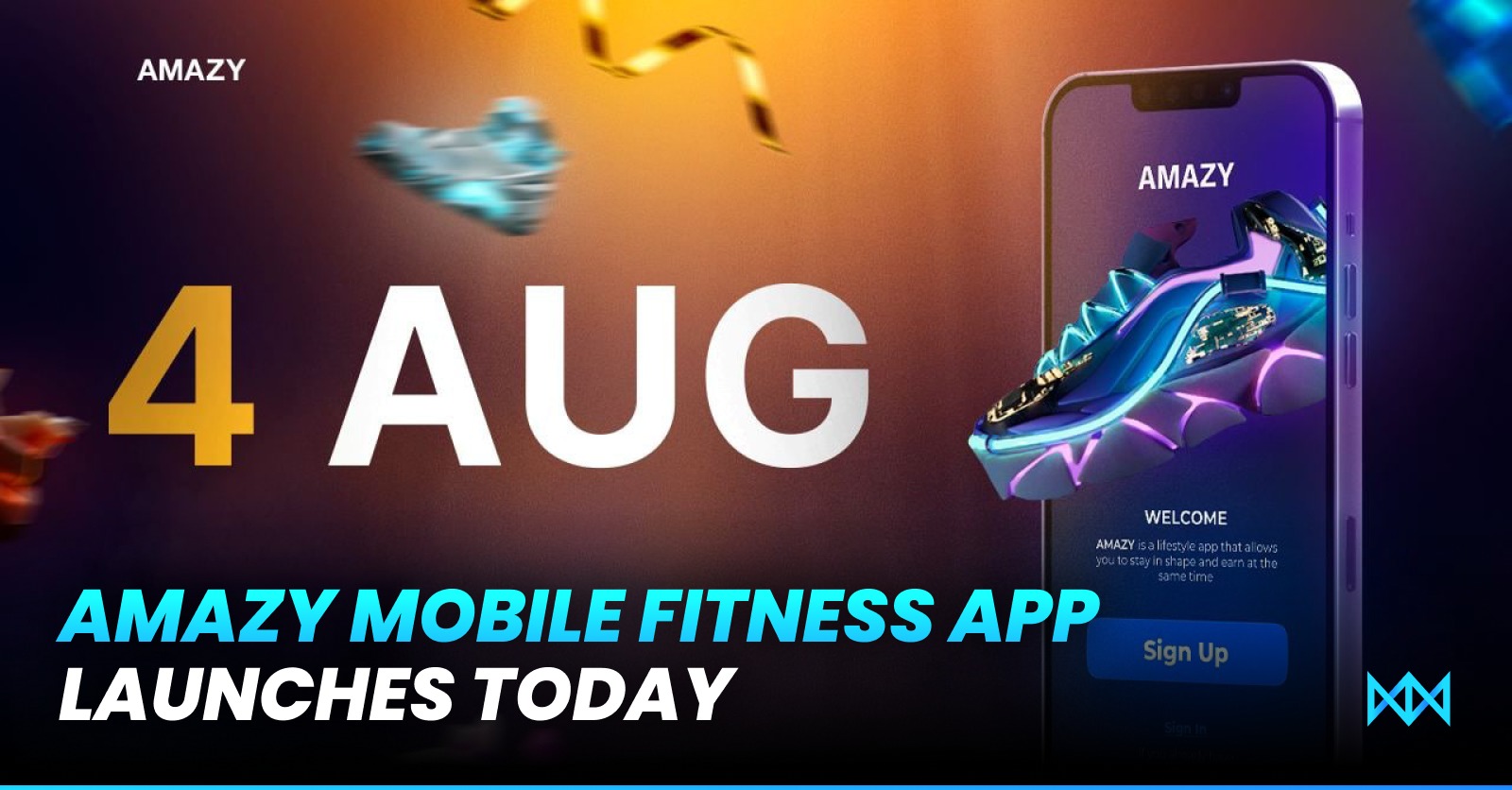 The AMAZY Mobile Fitness App Launches TODAY