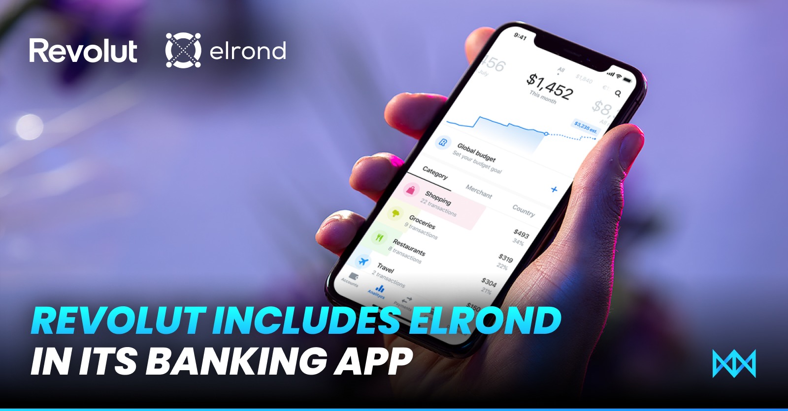 Revolut Lists Elrond’s EGDL increasing its reach to 30+ Countries