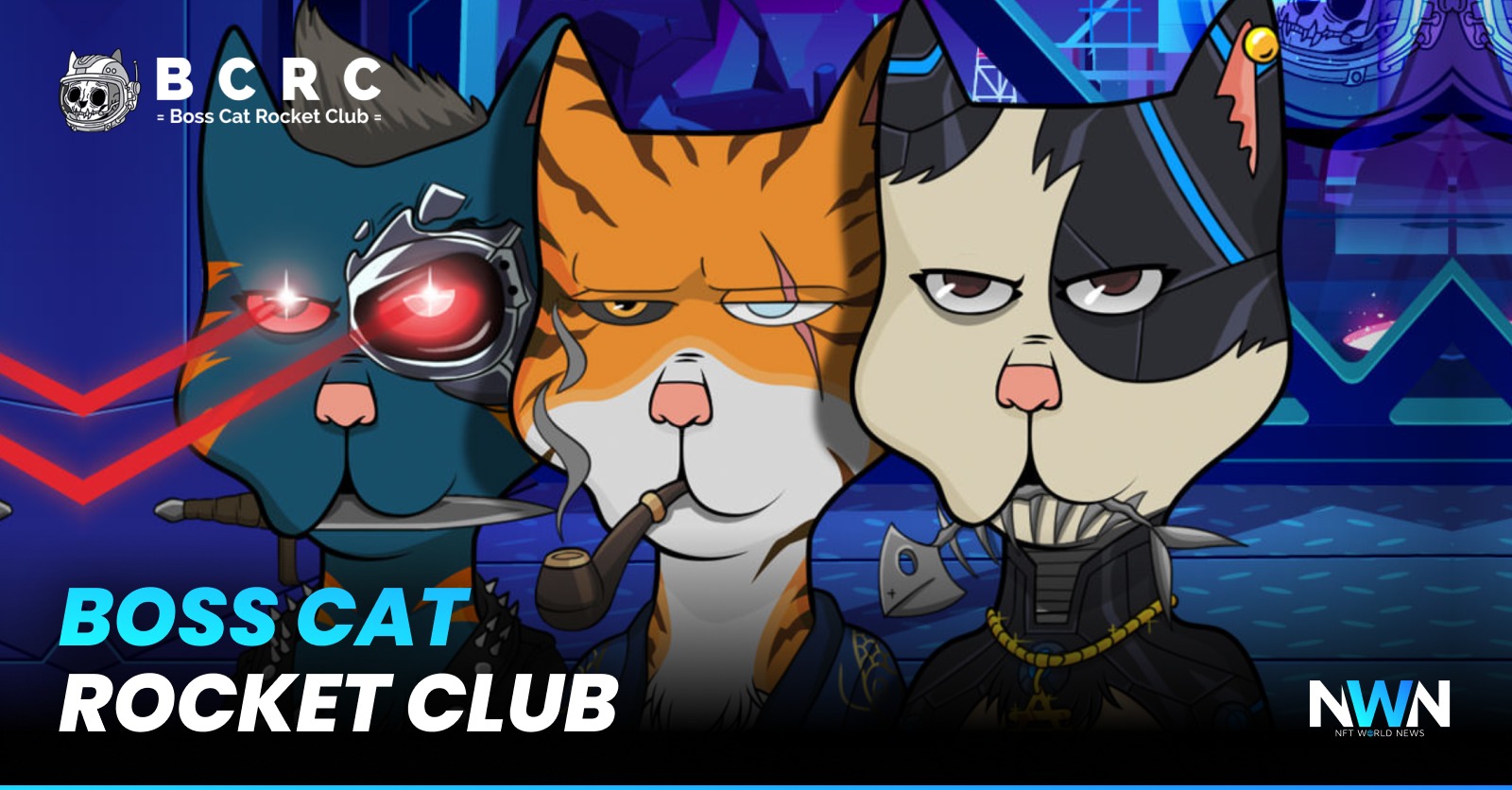 Boss Cat Rocket Club: NFT Collection by Blue Magic