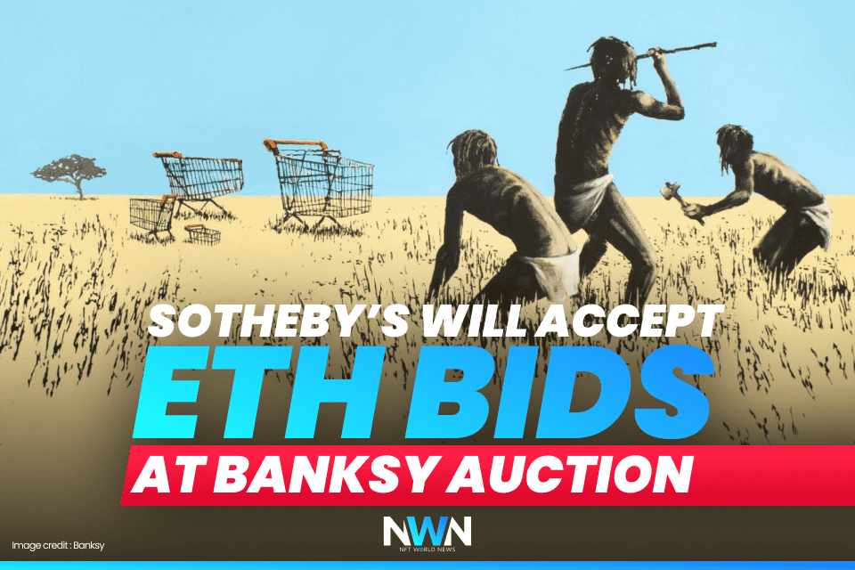 Sotheby's Will Accept ETH Bids at Banksy Auction
