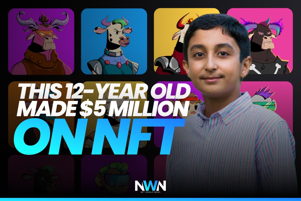 This 12-year old made $5 million on NFT