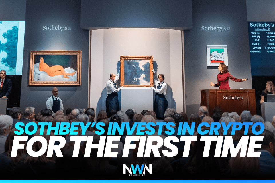 Sotheby's Invests in Crypto For the First Time
