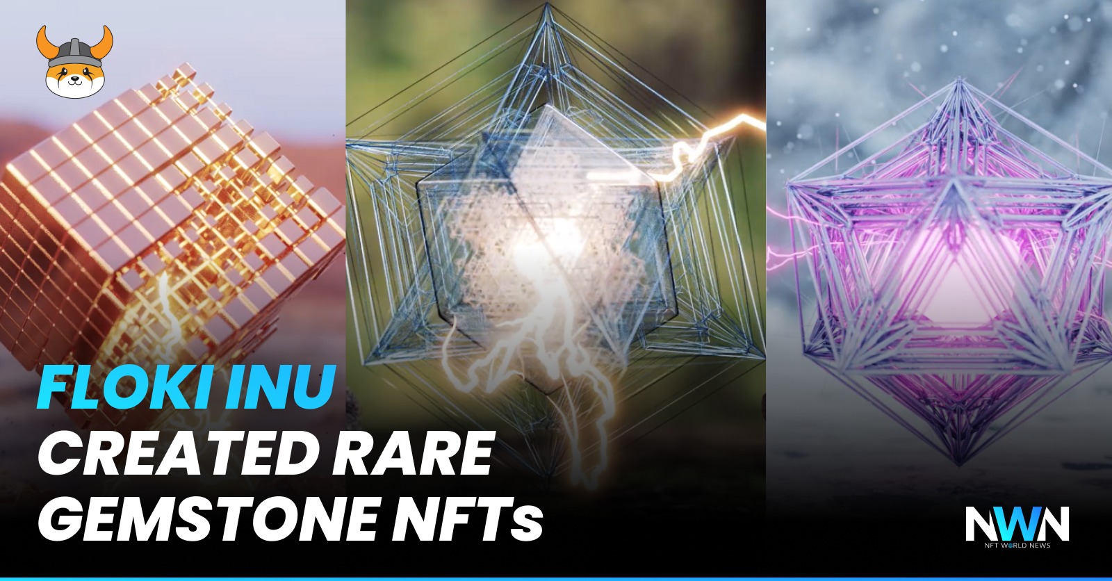 Floki Inu Created Rare Gemstone NFTs