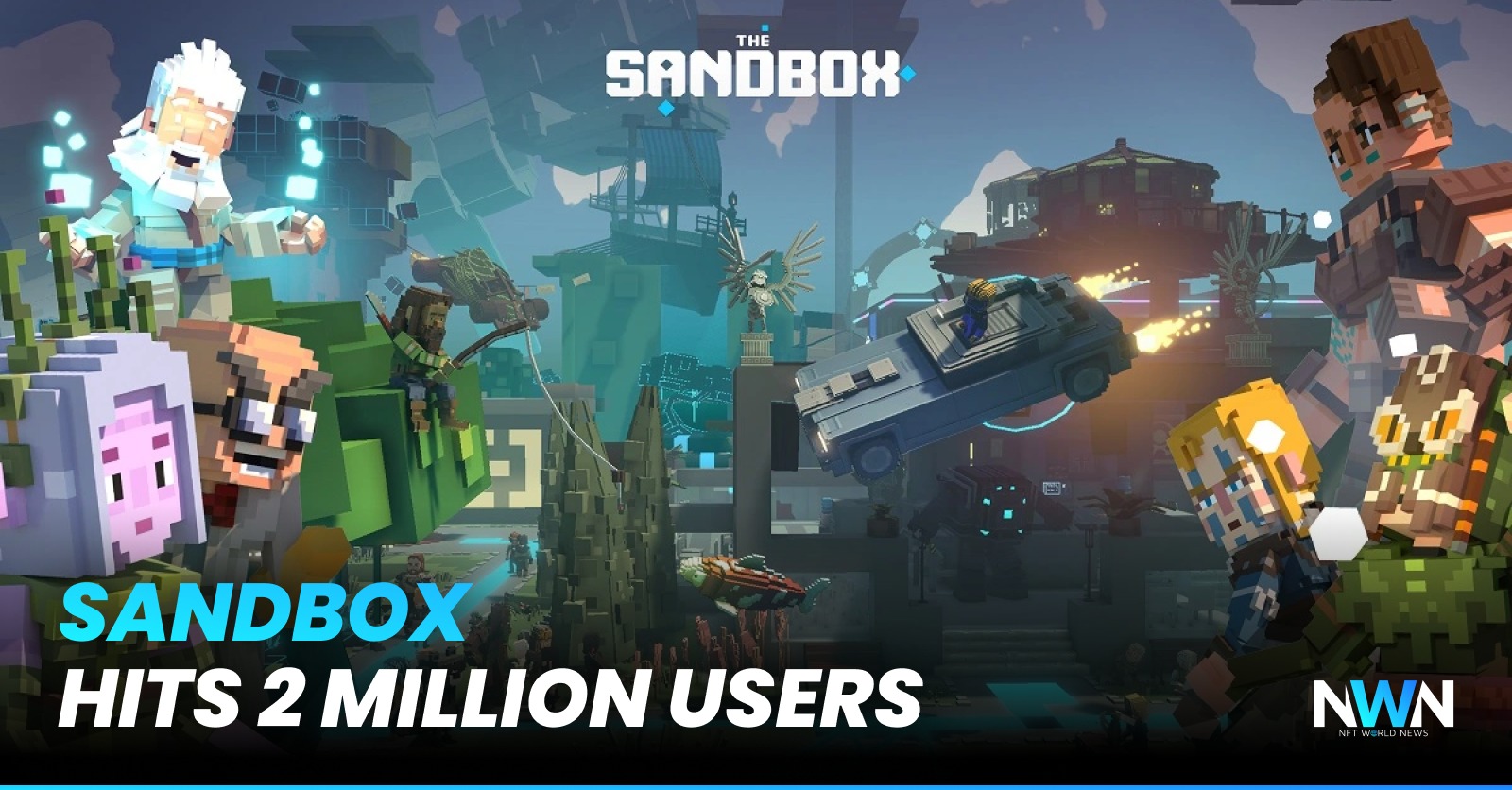 Sandbox Hit 2 Million Users