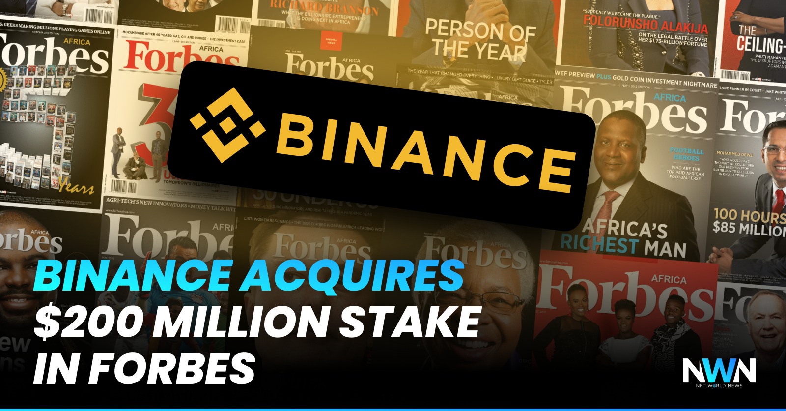 Binance Acquires $200 Million Stake In Forbes