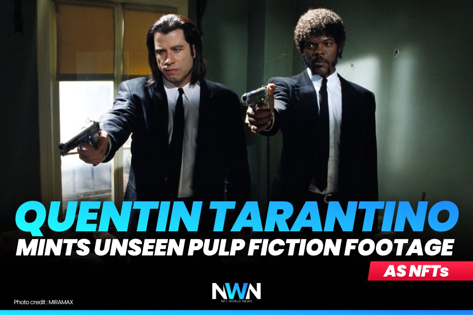 Quentin Tarantino Mints NFTs from Pulp Fiction