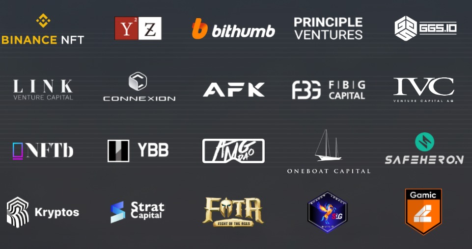 Logos of the investors