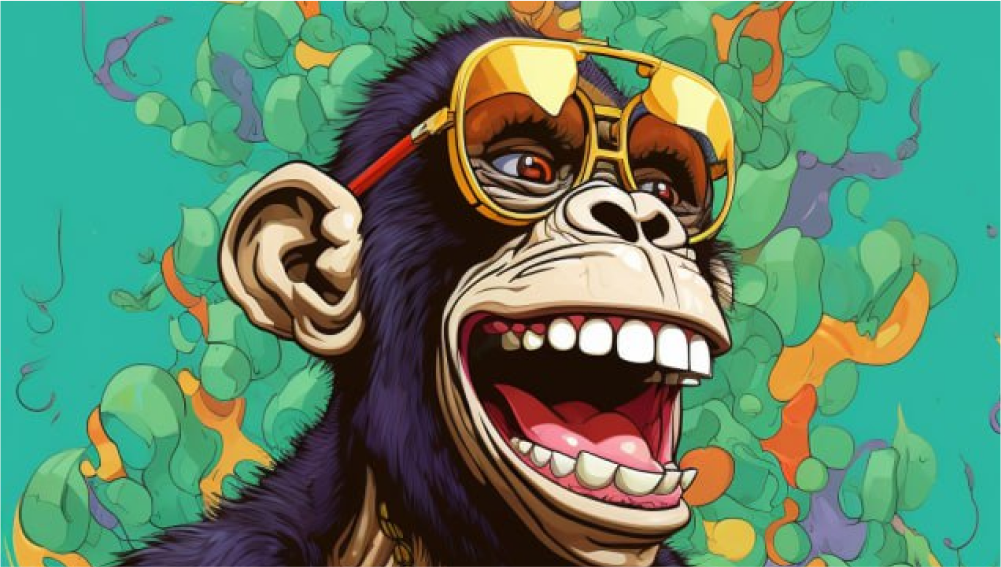 OpenSea, the largest NFT marketplace  Cartoon wallpaper hd, Monkey art,  Cartoon wallpaper